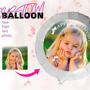 Personalisierte Ballons mit Foto – Das emotionalste Geschenk