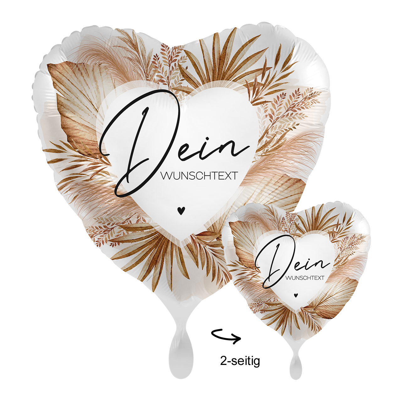 1 Ballon mit Text - Boho Dream - Luftballon-Welt