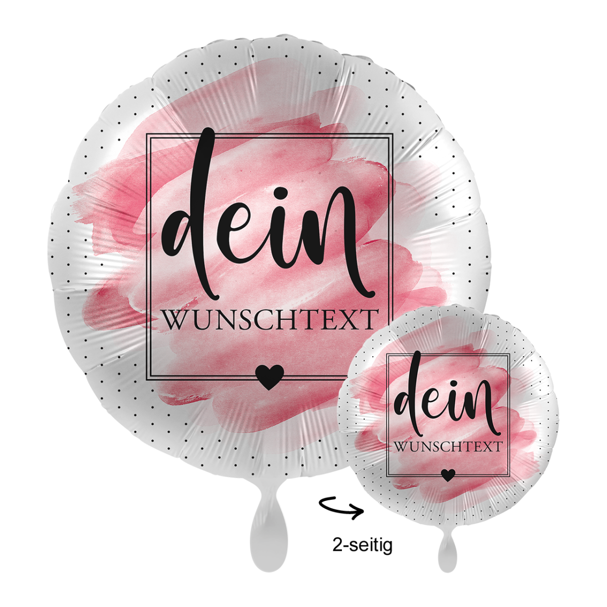 1 Ballon mit Text - Welcome to the World, Baby Girl! - Luftballon-Welt
