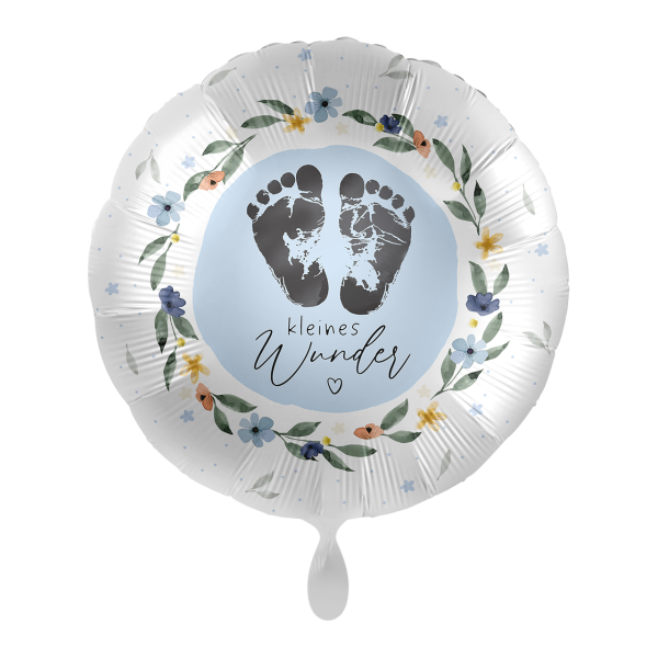 1 Balloon - Baby Boy - Kleines Wunder - GER - Luftballon-Welt