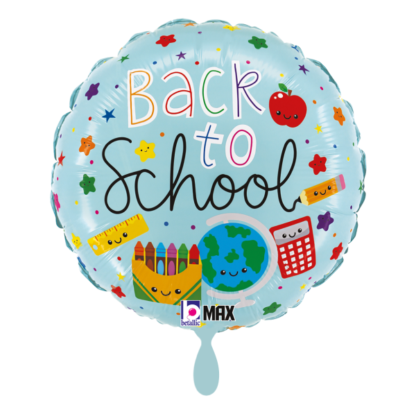 1 Balloon - Back To School - Luftballon-Welt