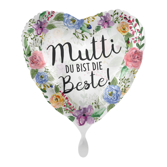 1 Balloon - Best Mom - GER - Luftballon-Welt