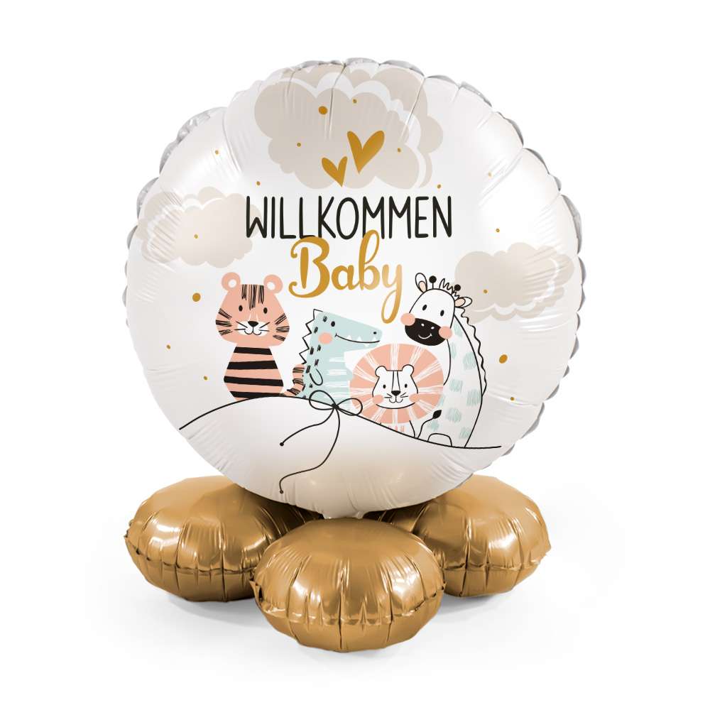1 Balloon Bouquet - Baby Little Friends - GER - Luftballon-Welt