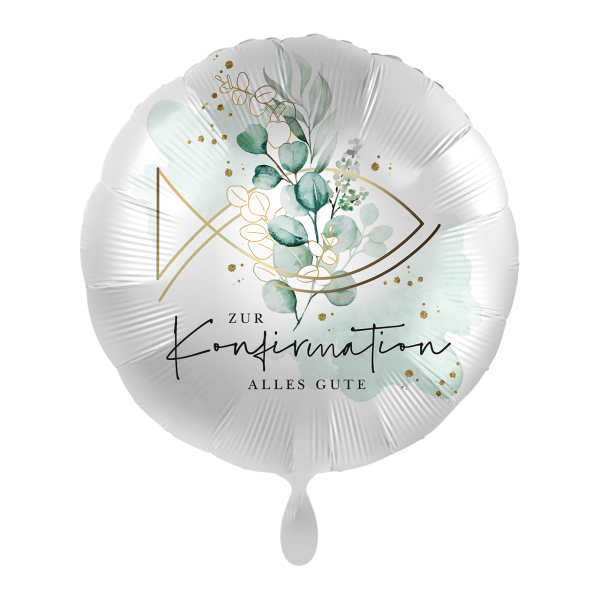 1 Balloon - Congrats Confirmation - GER - Luftballon-Welt