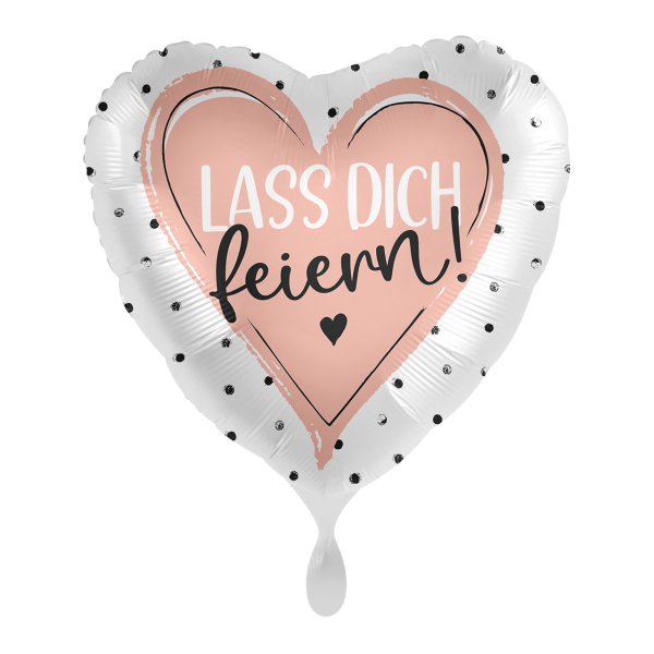 1 Balloon - Glossy - Lass Dich feiern - GER - Luftballon-Welt