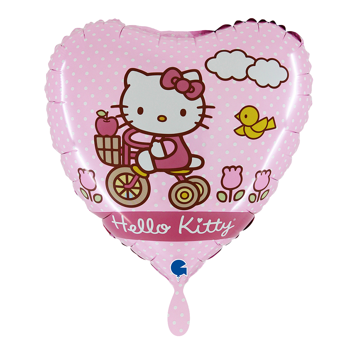 1 Balloon - Hello Kitty Bike