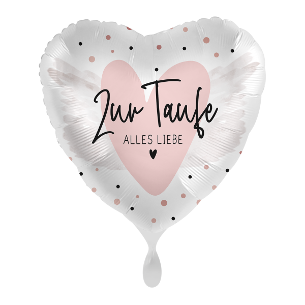 1 Balloon - Lovely baptize - GER - Luftballon-Welt