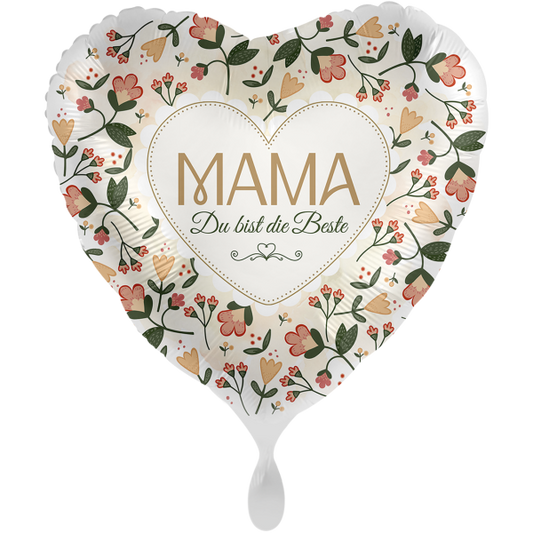 1 Balloon XXL - Greetings for Mother´s Day - GER - Luftballon-Welt