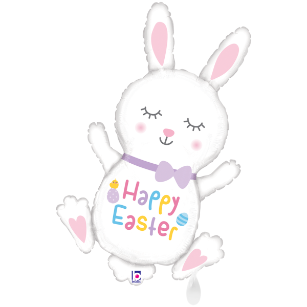 1 Balloon XXL - Hopping Easter Bunny - Luftballon-Welt