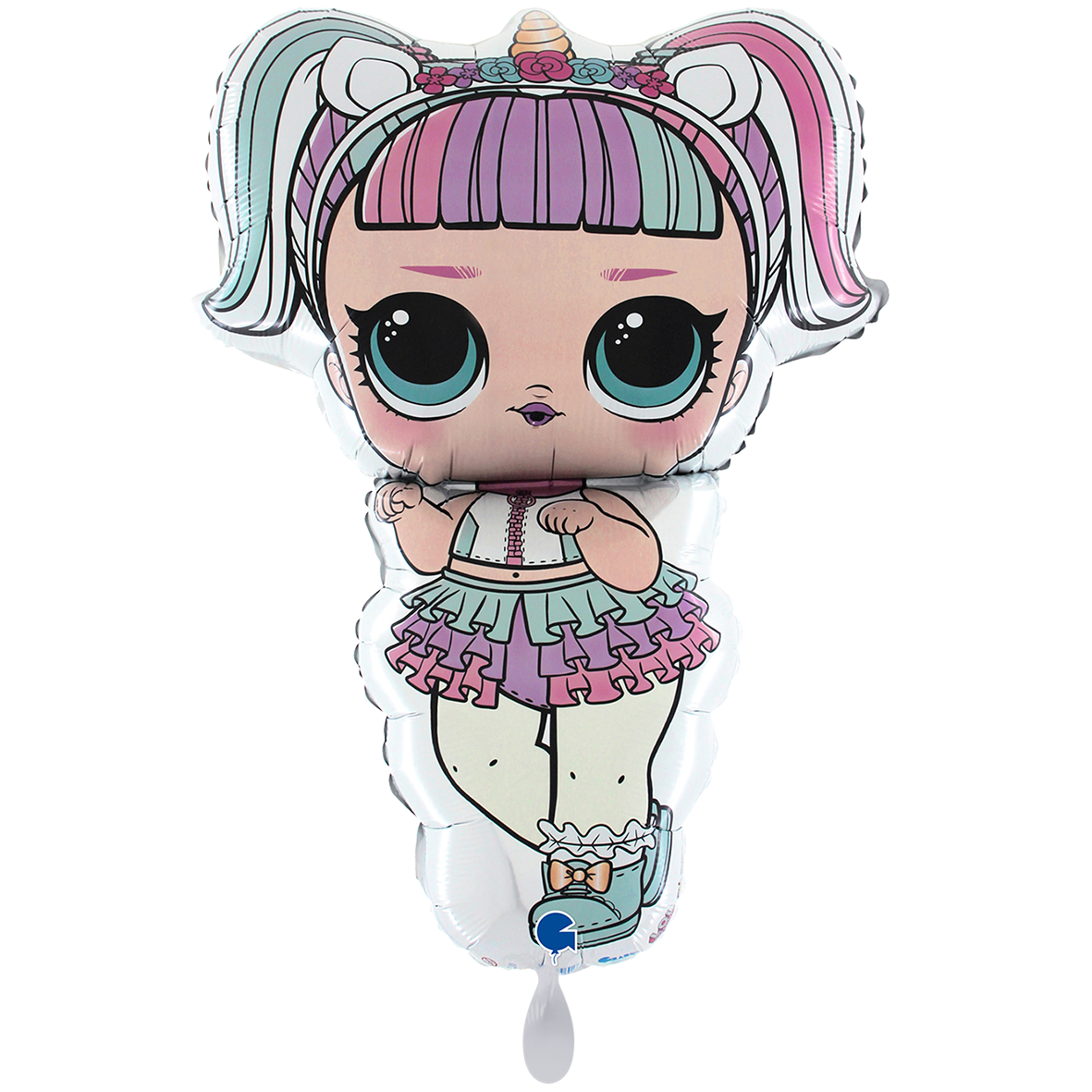 1 Balloon XXL - LOL Surprise - Unicorn - Luftballon-Welt