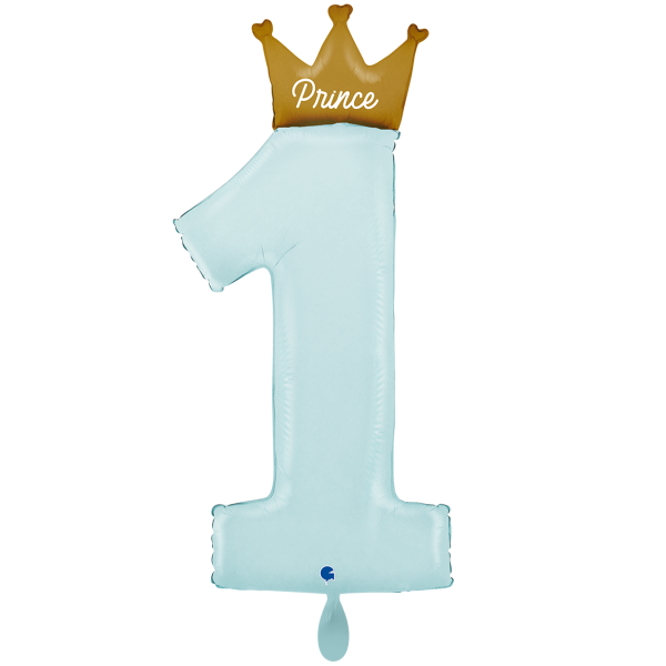 1 Balloon XXL - My 1st Birthday Prince - Luftballon-Welt