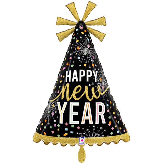 1 Balloon XXL - New Year Party Hat - Luftballon-Welt