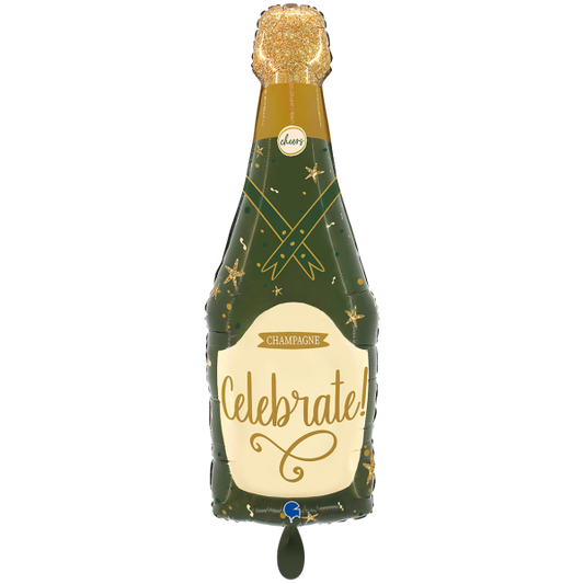 1 Balloon XXL - Sparkle Bottle - Luftballon-Welt