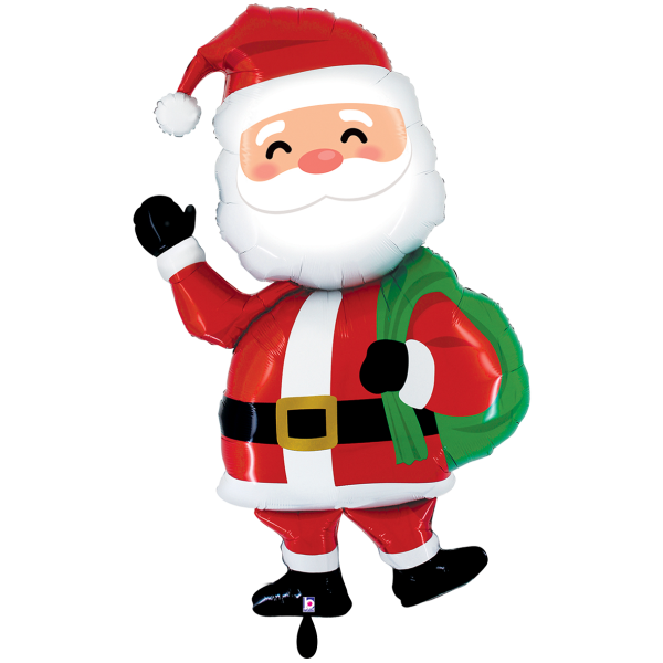 1 Balloon XXL - Special Delivery Santa - Luftballon-Welt