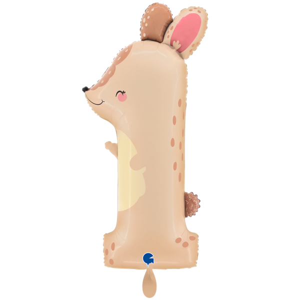 1 Balloon XXL - The Puppyloons - Number 1 Bunny - Luftballon-Welt