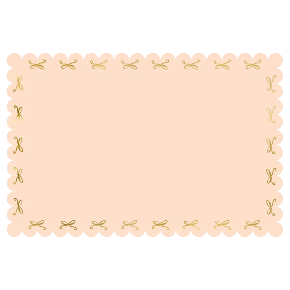 1 Papiertischdecke - Pink Bows - Luftballon-Welt