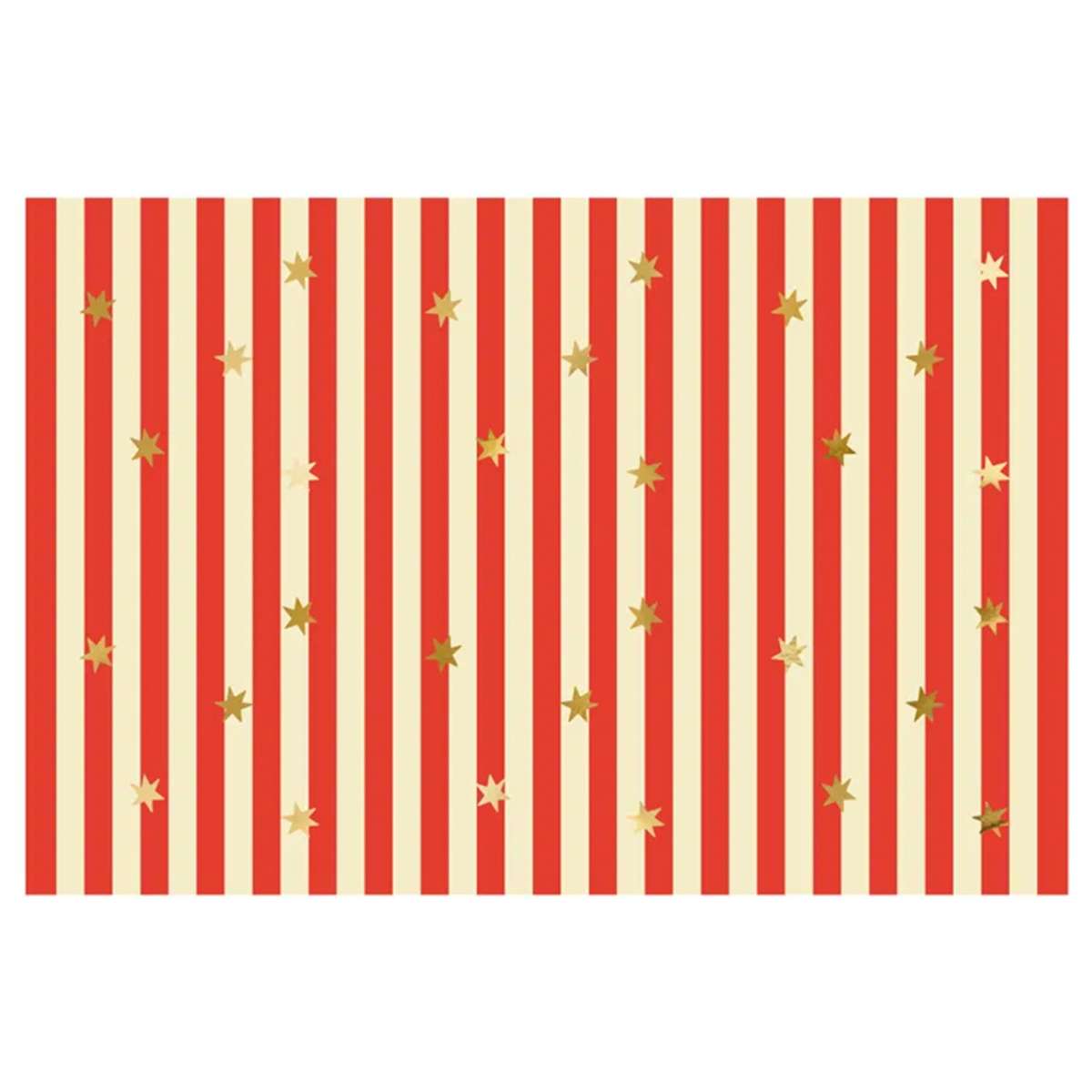 1 Papiertischdecke - Stars and Stripes - Luftballon-Welt