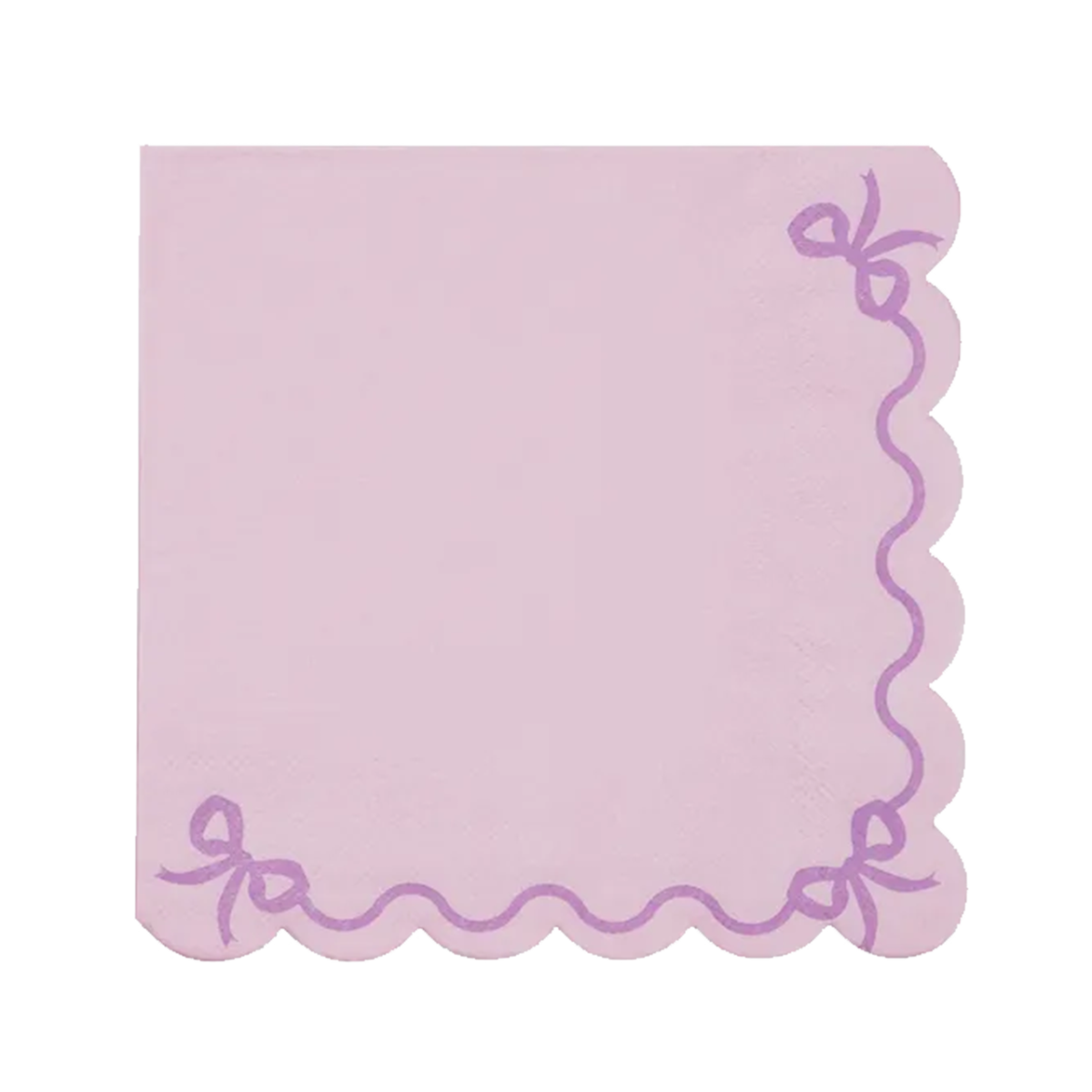 12 Servietten - 33cm - Ruffled Lila - Luftballon-Welt