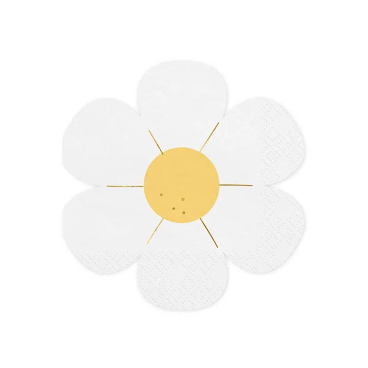 12 Servietten Trend - 16cm - Daisy - Luftballon-Welt