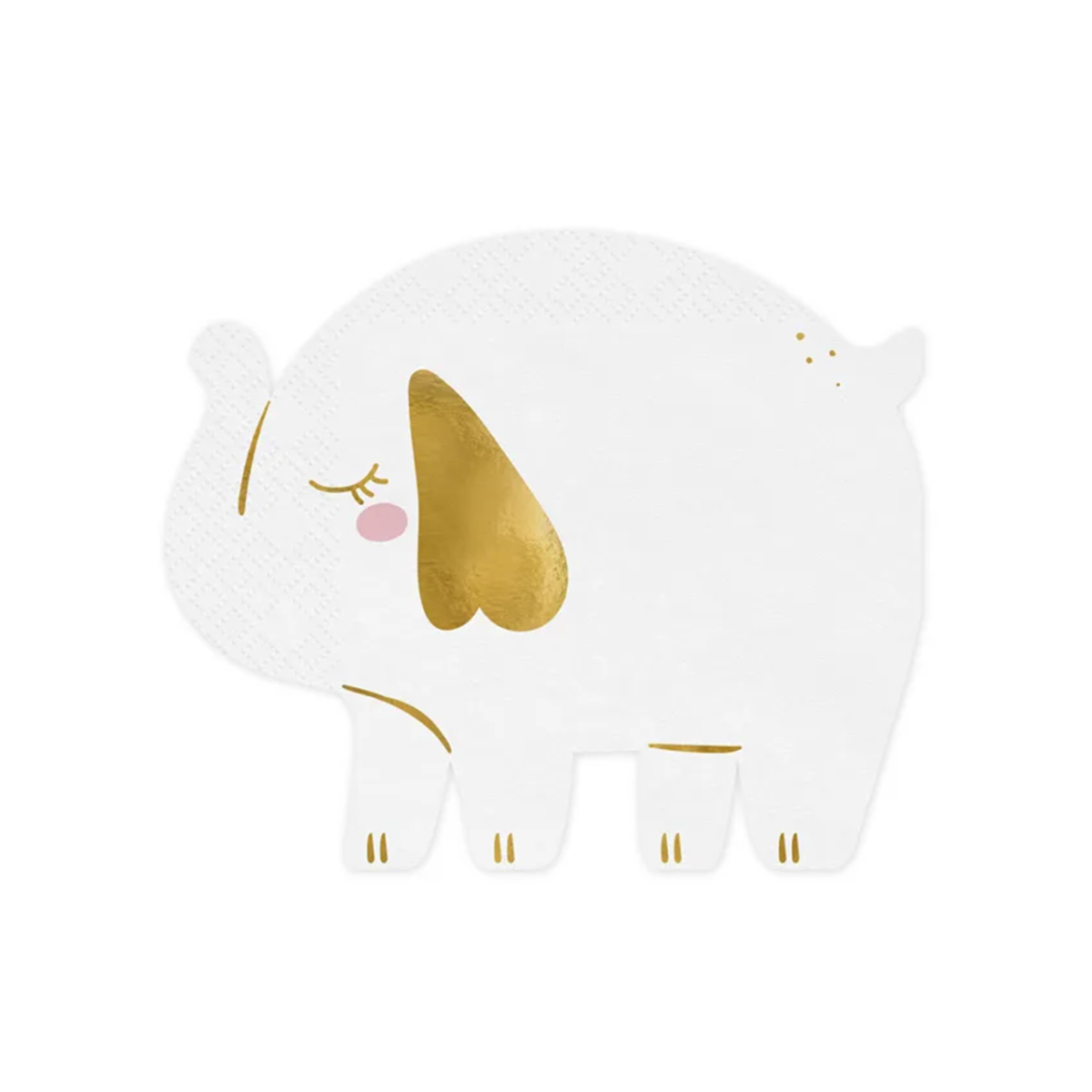 12 Servietten Trend - 16cm - Elefant - Luftballon-Welt