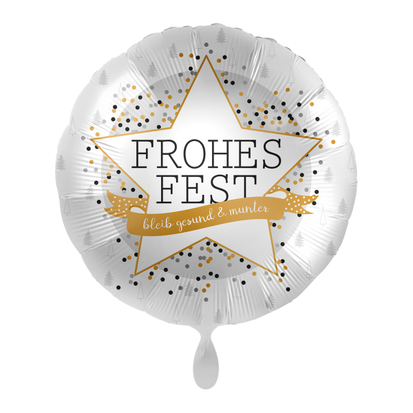 1 Balloon - Christmas Star - GER - Luftballon-Welt