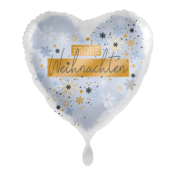 1 Balloon - Snowy Christmas - GER - Luftballon-Welt