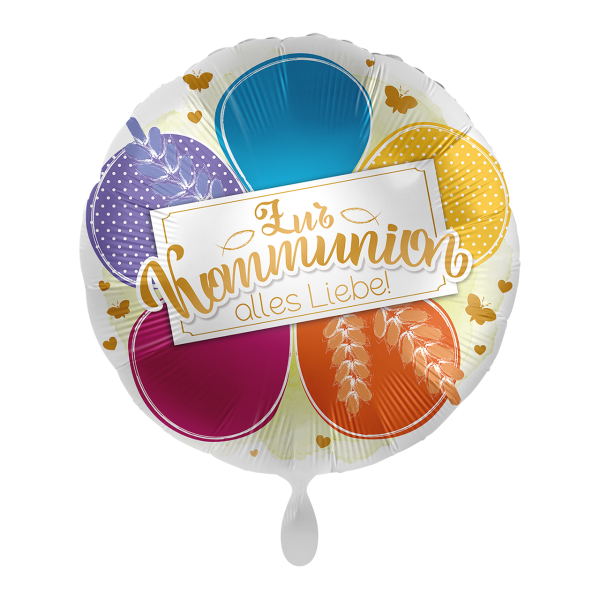 1 Balloon - Communion Flower - Luftballon-Welt