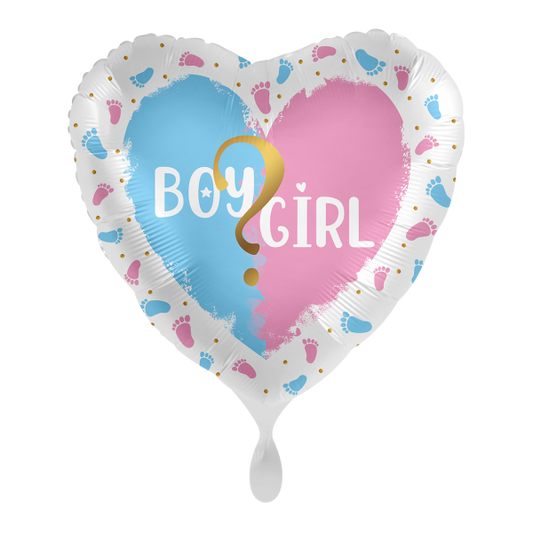 1 Balloon - Gender Party - ENG - Luftballon-Welt
