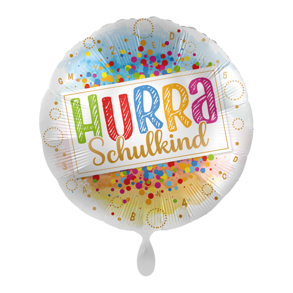 1 Balloon - Hurra Schulkind - Luftballon-Welt