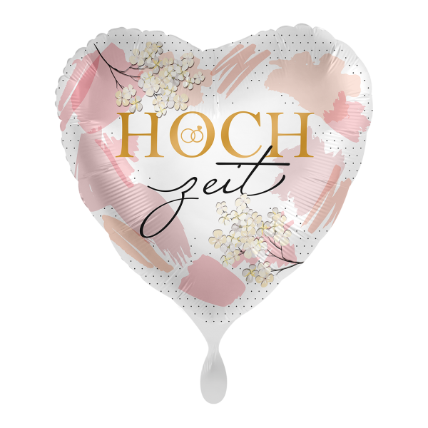 1 Ballon - Hochzeit Shine Rose - Luftballon-Welt