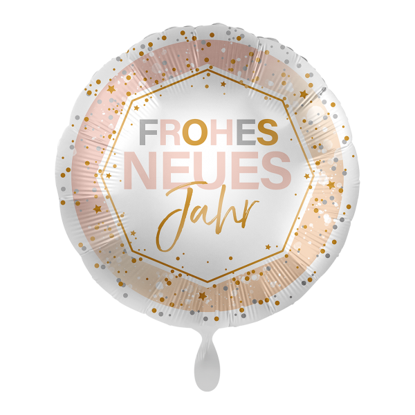 1 Balloon - Happy New Year - GER - Luftballon-Welt