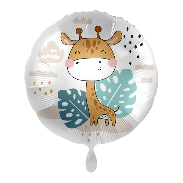 1 Balloon - Jungle Giraffe - UNI - Luftballon-Welt