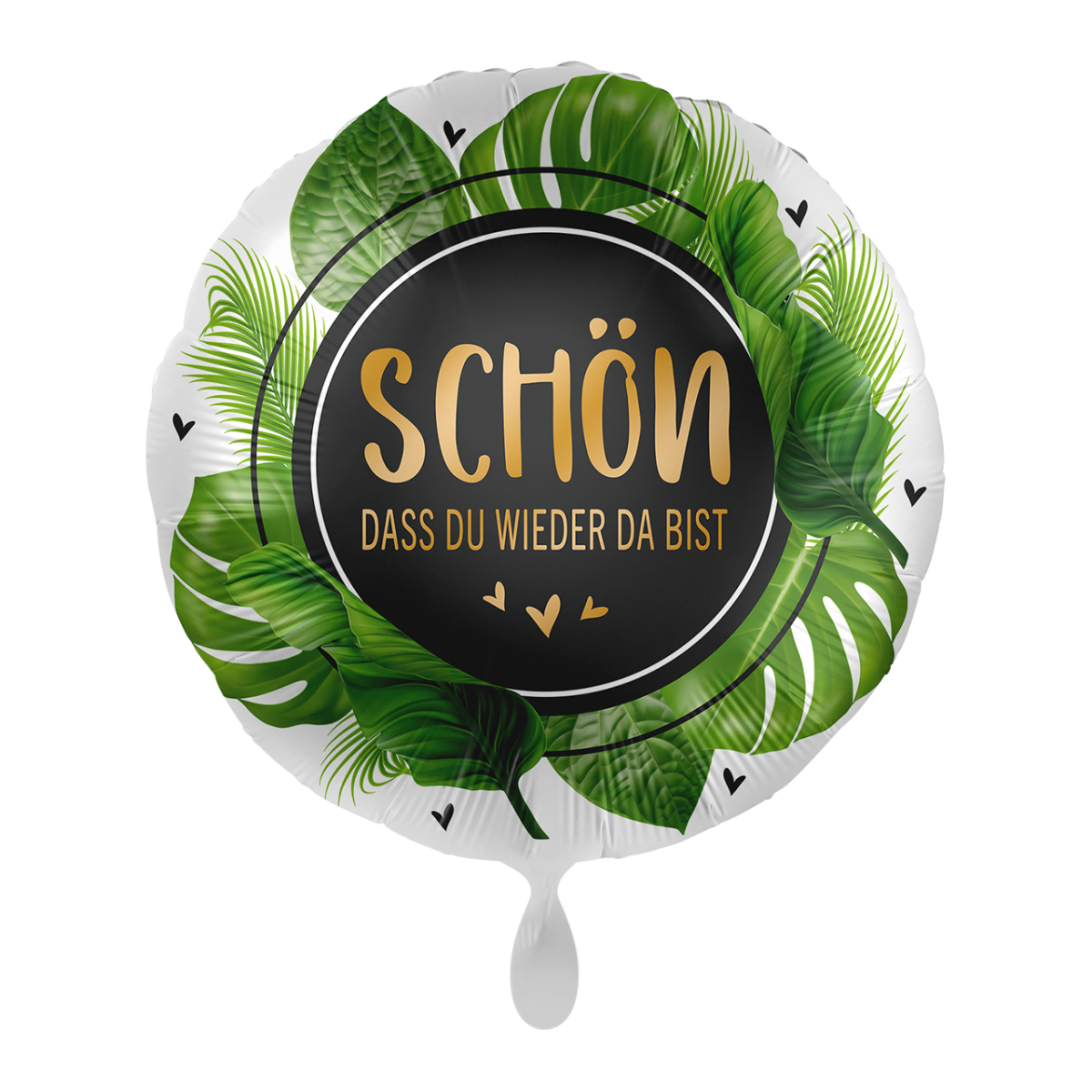 1 Balloon - Welcome Palm Leaves - GER - Luftballon-Welt