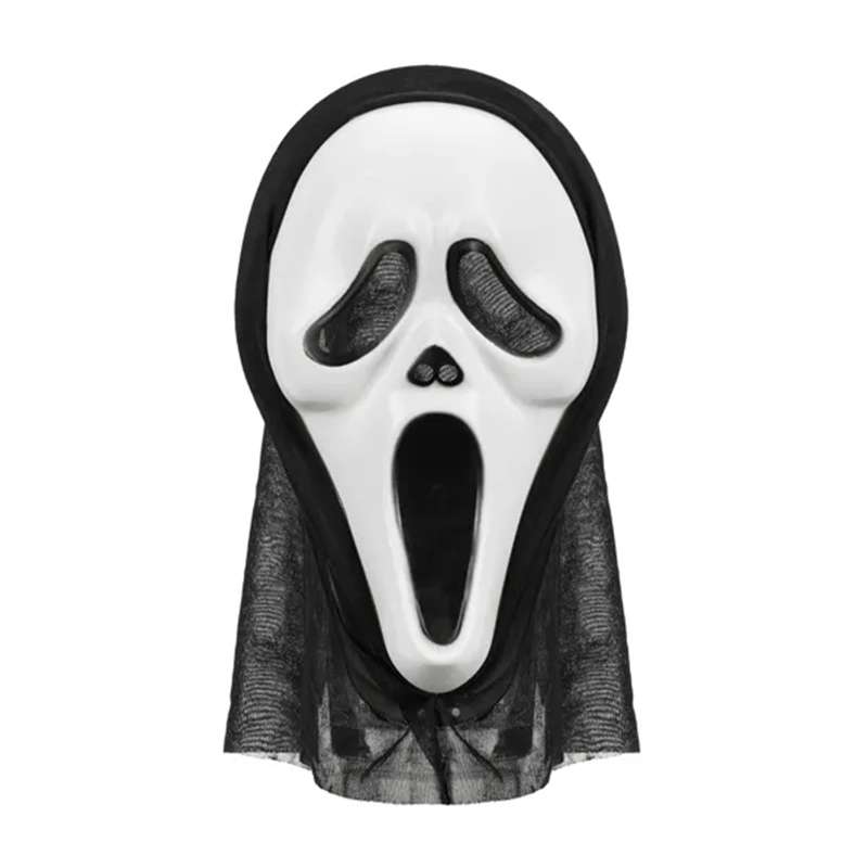 1 Halloween Maske mit Kapuze - Scream - Luftballon-Welt