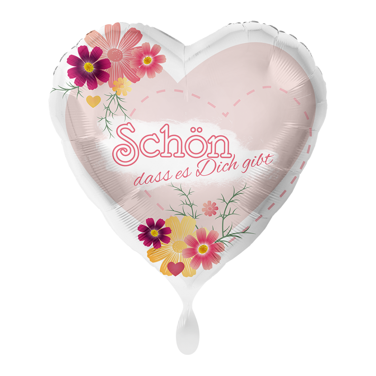1 Ballon - Schön, dass es dich gibt - Luftballon-Welt