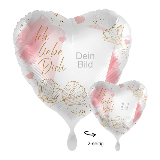 1 Ballon mit Foto - Tender Flowers für Balloons von Luftballon-Welt |