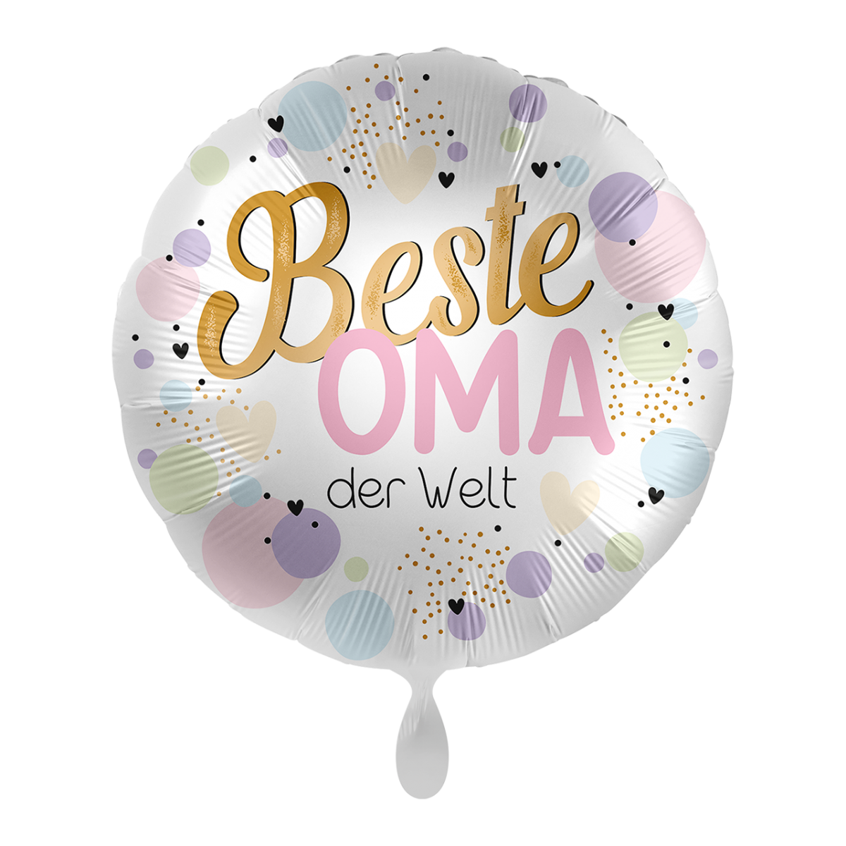 1 Ballon - Beste Oma der Welt - Luftballon-Welt