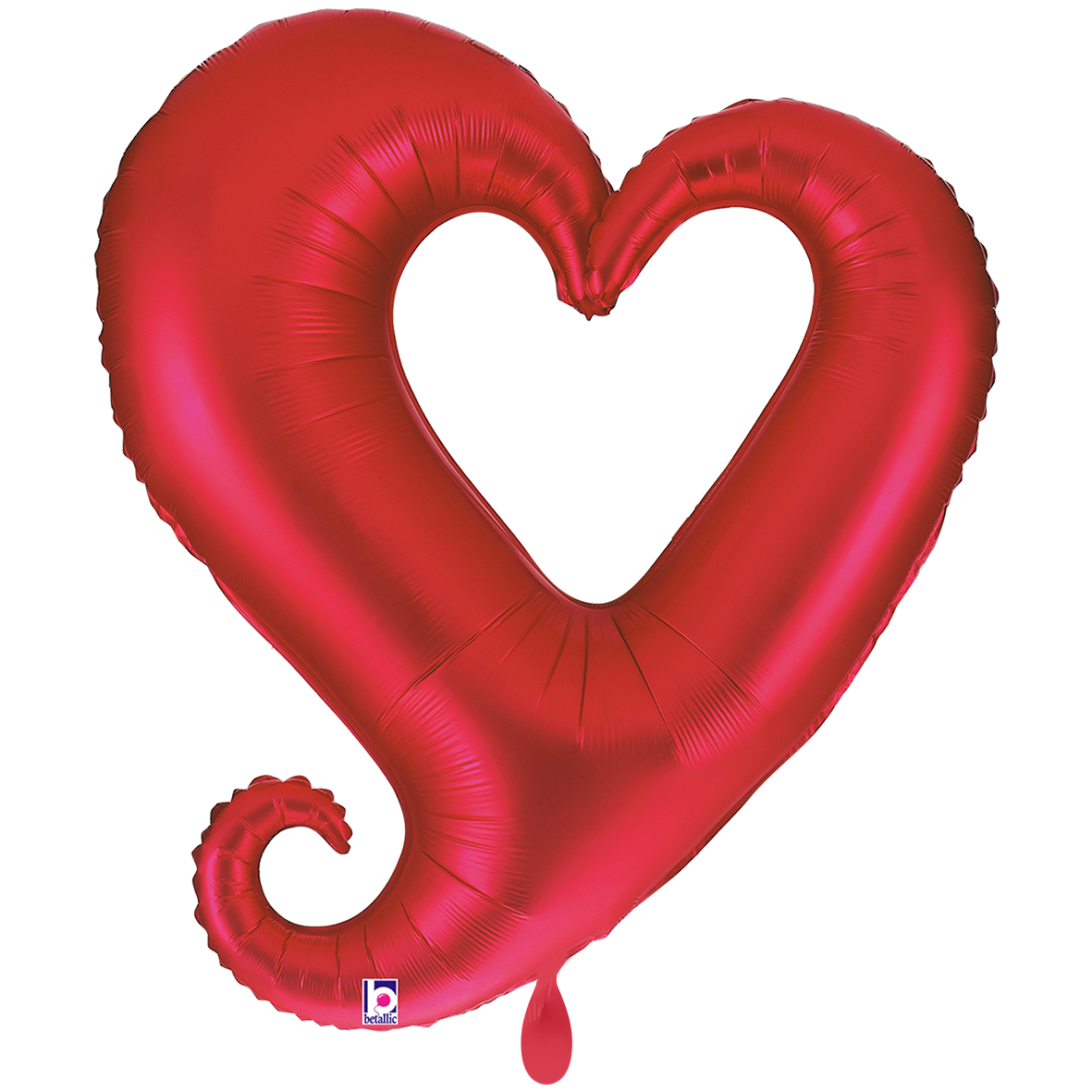 1 Balloon XXL - Chain Of Hearts Red - Luftballon-Welt