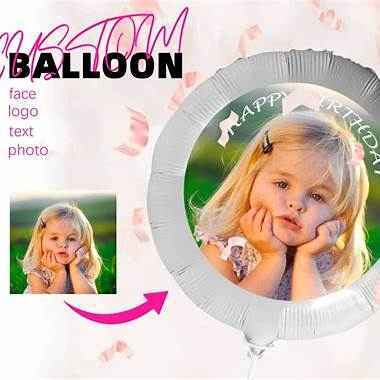 Personalisierte Ballons mit Foto – Das emotionalste Geschenk - Luftballon-Welt