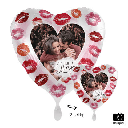 1 Ballon mit Foto - Full of Kisses für Balloons von Luftballon-Welt |