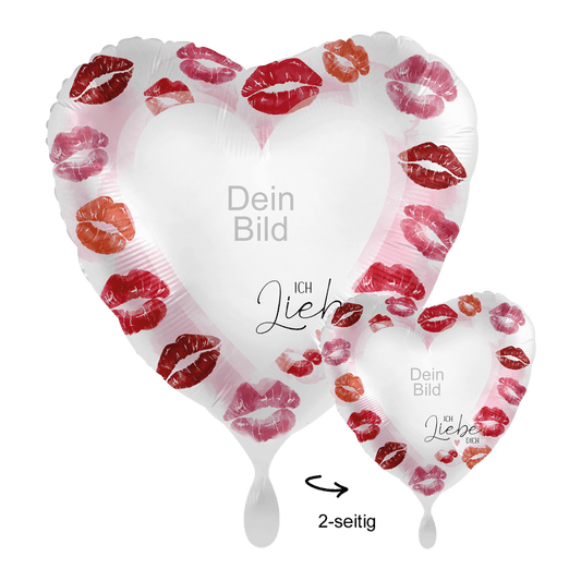 1 Ballon mit Foto - Full of Kisses für Balloons von Luftballon-Welt |