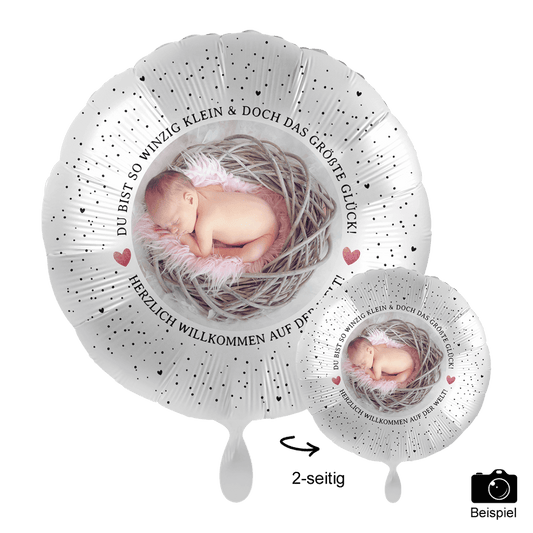 1 Ballon mit Foto - Little Cute Baby Girl für Balloons von Luftballon-Welt |