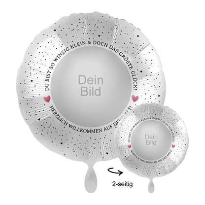 1 Ballon mit Foto - Little Cute Baby Girl für Balloons von Luftballon-Welt |