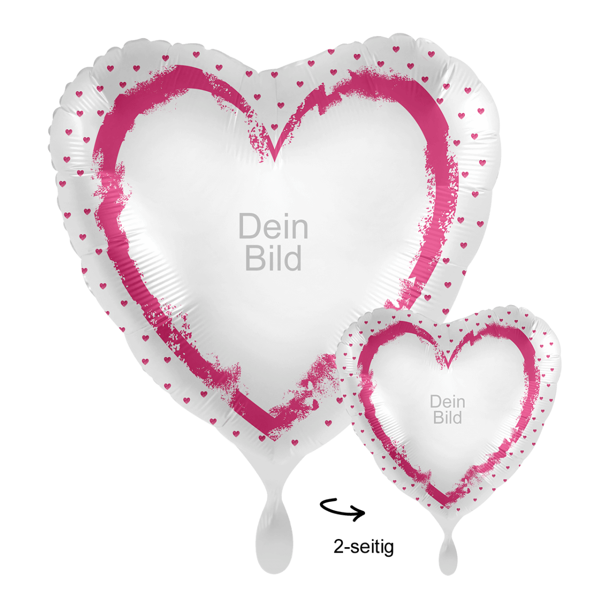 1 Ballon mit Foto - With All My Heart für Balloons von Luftballon-Welt |