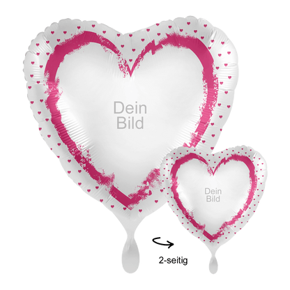 1 Ballon mit Foto - With All My Heart für Balloons von Luftballon-Welt |