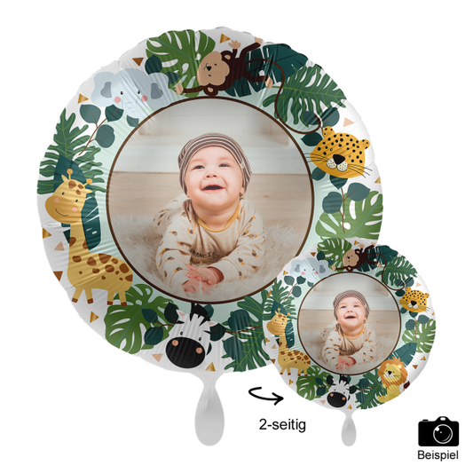 Foto_Ballon_personalisiert_mit_Dschungelmotiv