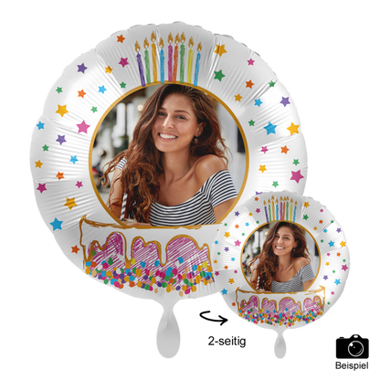 Personalisierter_Foto_Ballon_rund_mit deinem_Lieblingsbild_Motiv_Geburtstag_Durchmesser_ca.43 cm