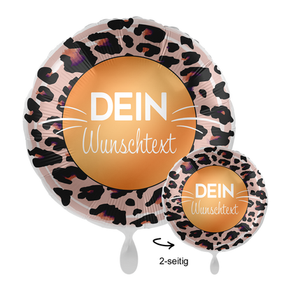 1 Ballon mit Text - Happy Birthday Du wildes Ding - Luftballon-Welt 