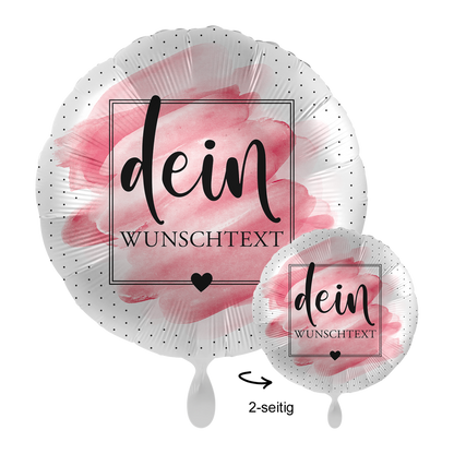 1 Ballon mit Text - Welcome to the World, Baby Girl! - Luftballon-Welt 