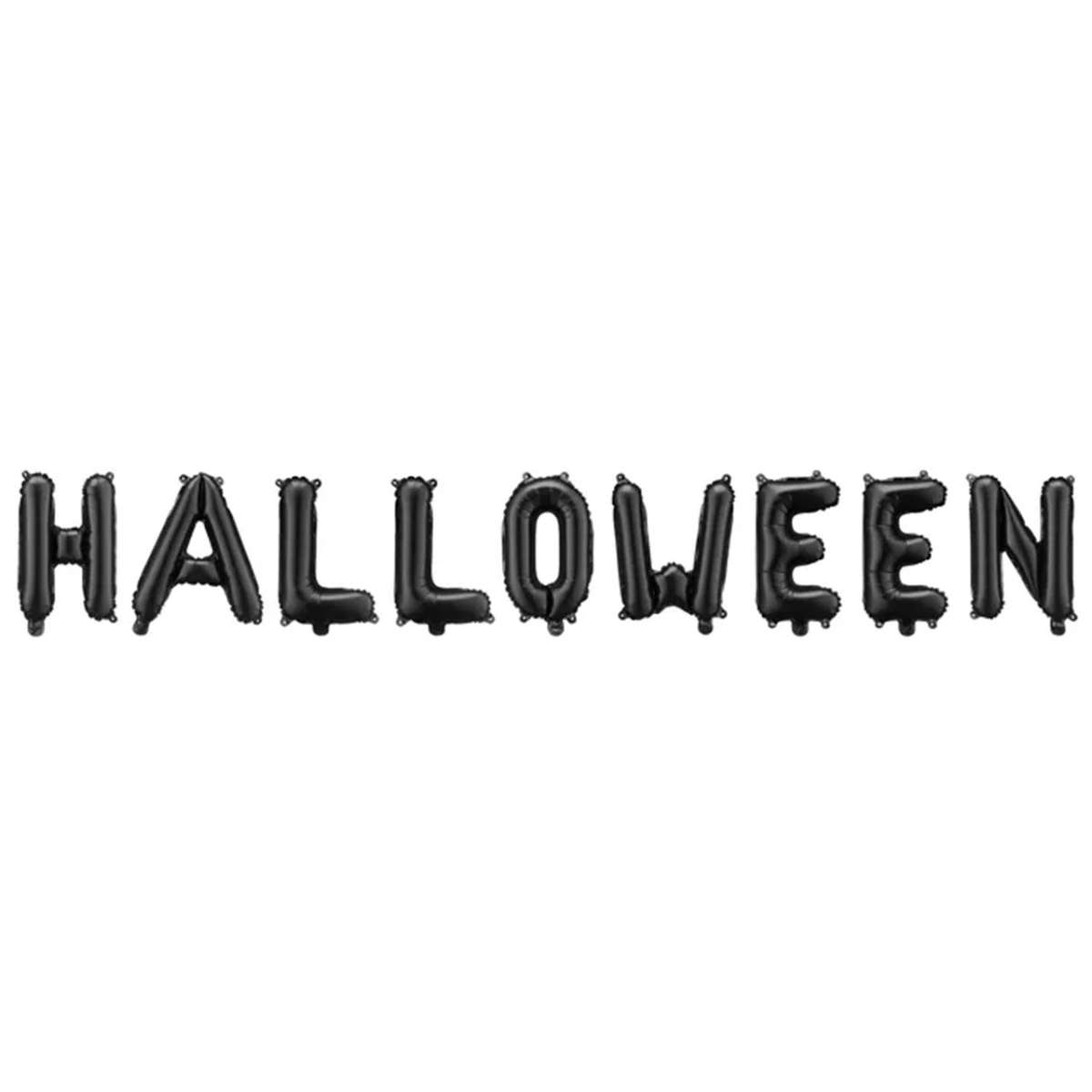 1 Ballon - Schriftzug - Halloween - Luftballon-Welt